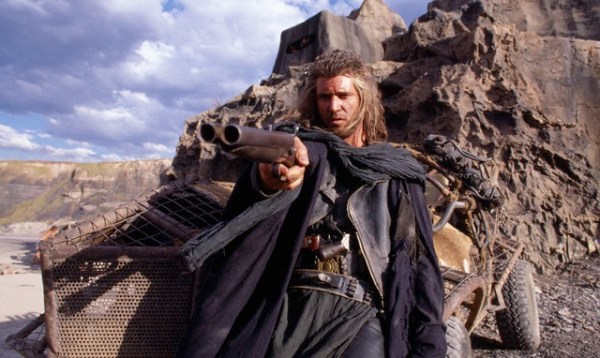 Mel Gibson on the Set of Mad Max Beyond Thunderdome